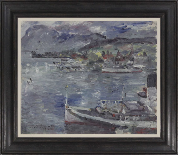 Lovis Corinth - Luzerner See am Vormittag - Rahmenbild