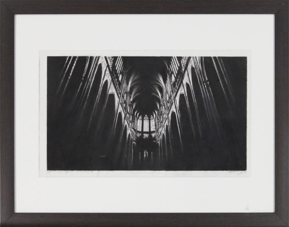 Robert Longo - Study for North Cathedral - Rahmenbild