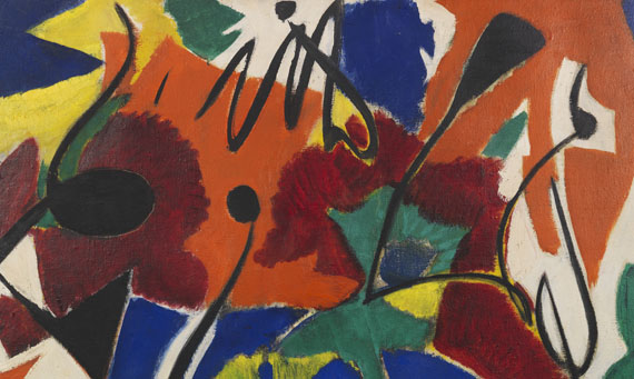 Ernst Wilhelm Nay - Purpurmelodie - Weitere Abbildung