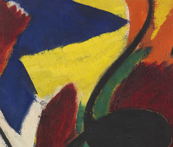 Ernst Wilhelm Nay - Purpurmelodie - Weitere Abbildung