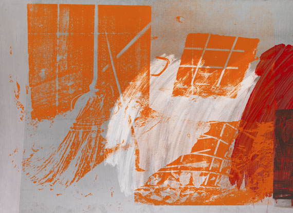 Robert Rauschenberg - County Sweep (Galvanic Suite)