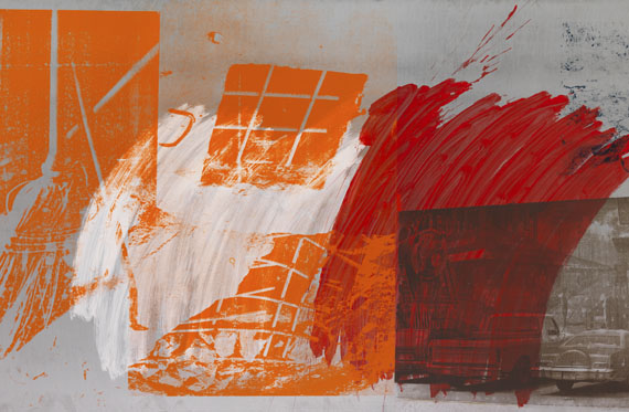 Robert Rauschenberg - County Sweep (Galvanic Suite) - Weitere Abbildung