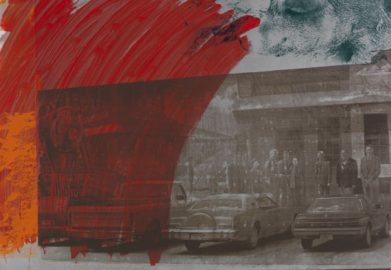 Robert Rauschenberg - County Sweep (Galvanic Suite) - Weitere Abbildung