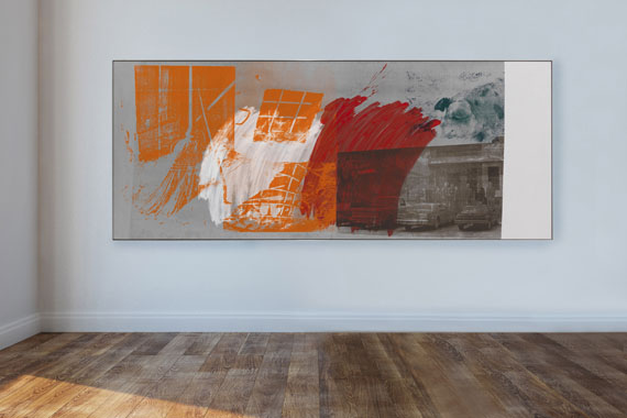 Robert Rauschenberg - County Sweep (Galvanic Suite) - Weitere Abbildung