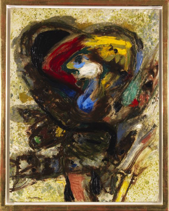 Asger Jorn - Danseuse impertinente - Rahmenbild