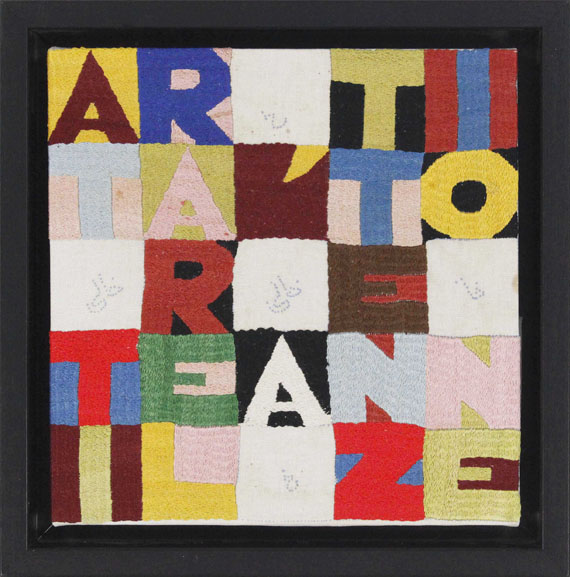 Alighiero e Boetti - Attirare l