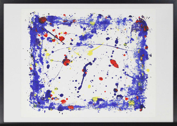 Sam Francis - Ohne Titel - Rahmenbild