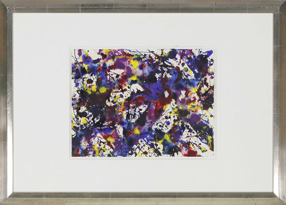 Sam Francis - Komposition 77-958 - Rahmenbild