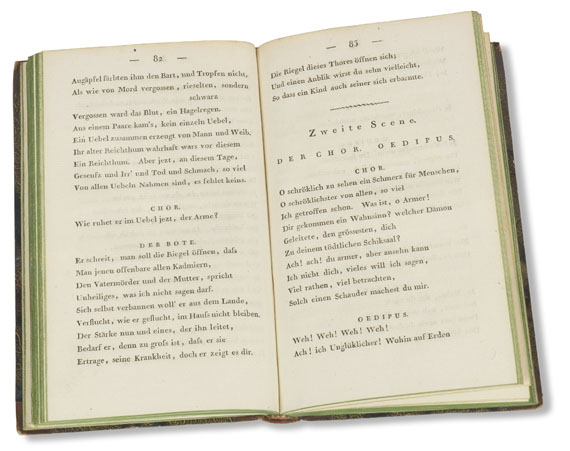 Friedrich Hölderlin - Die Trauerspiele des Sophokles - Weitere Abbildung