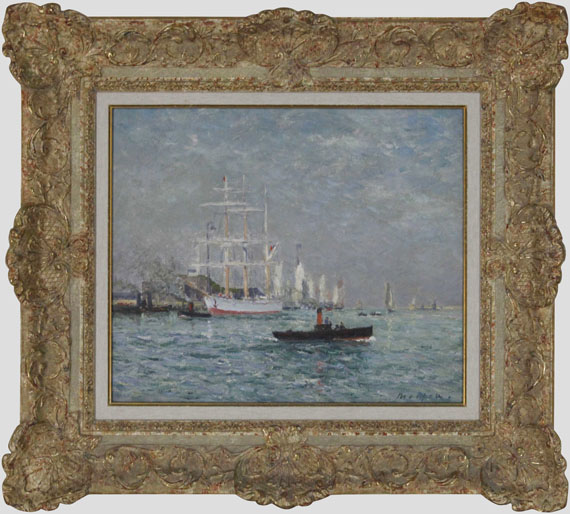 Maxime Emile Louis Maufra - Entré d