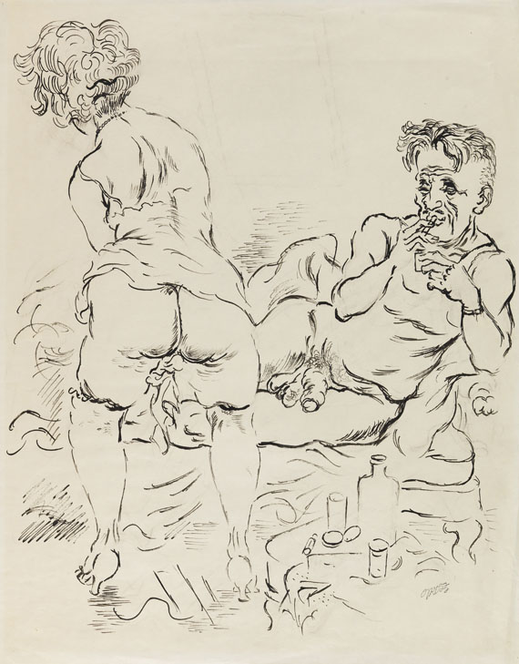 George Grosz - Couple