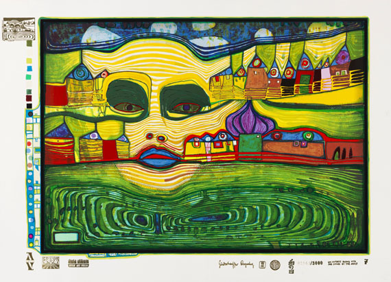 Friedensreich Hundertwasser - Regentag (Look at it on a rainy day)