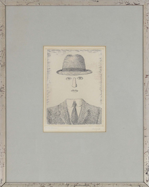 René Magritte - Paysage de Baucis - Rahmenbild