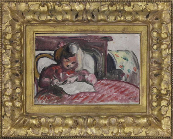 Louis Valtat - Enfant écrivant - Rahmenbild