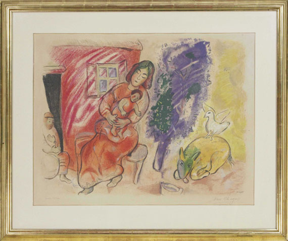 Marc Chagall - Maternité - Rahmenbild