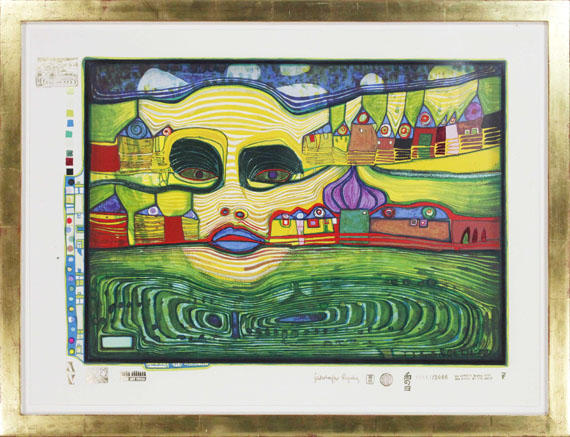 Friedensreich Hundertwasser - Regentag (Look at it on a rainy day)