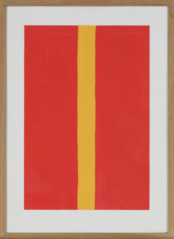 Günther Förg - Ohne Titel - Rahmenbild