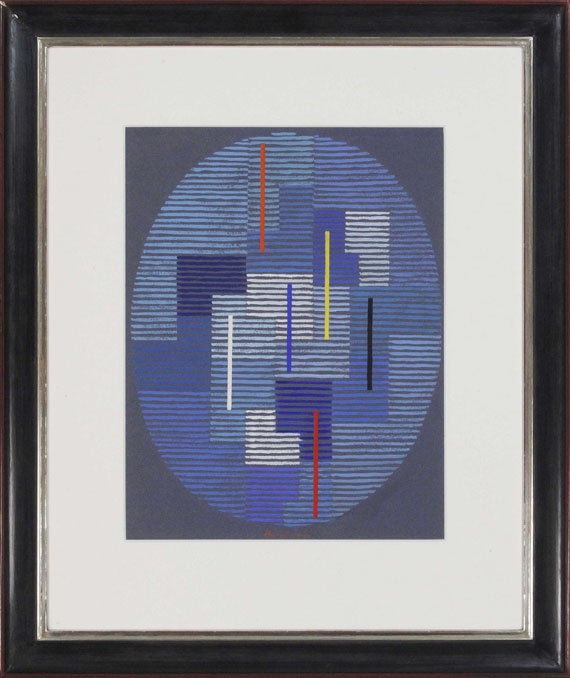 Adolf Richard Fleischmann - Ohne Titel - Rahmenbild