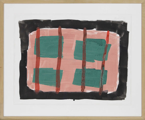 Günther Förg - Ohne Titel - Rahmenbild