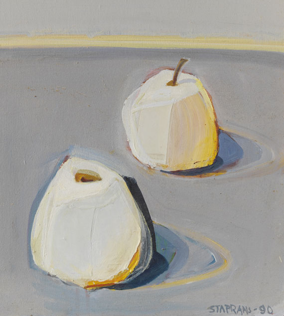 Raimonds Staprans - Still life with the baked sunshine apples - Weitere Abbildung
