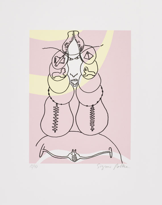 Sigmar Polke - Widder im Vollmond - Weitere Abbildung