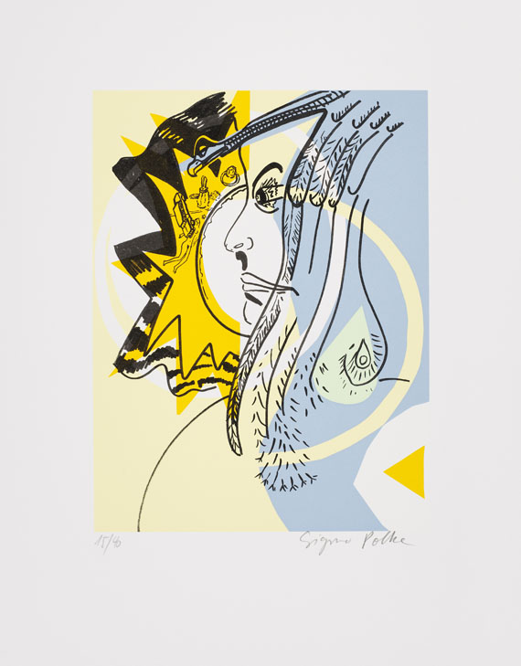 Sigmar Polke - Widder im Vollmond - Weitere Abbildung