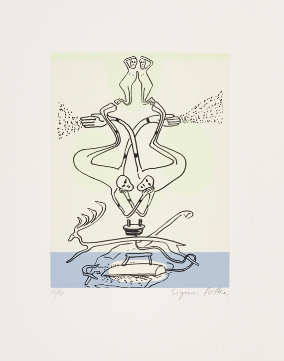 Sigmar Polke - Widder im Vollmond - Weitere Abbildung