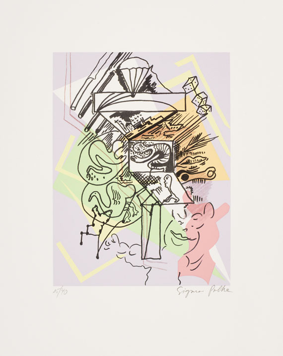 Sigmar Polke - Widder im Vollmond - Weitere Abbildung