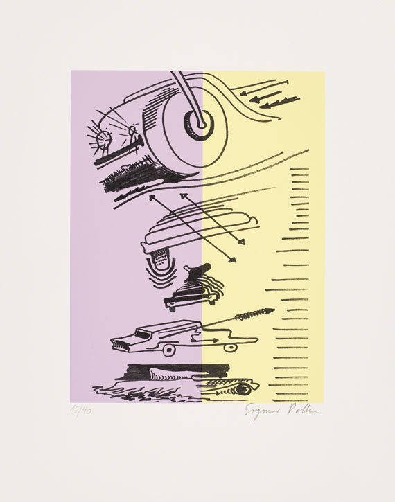 Sigmar Polke - Widder im Vollmond - Weitere Abbildung