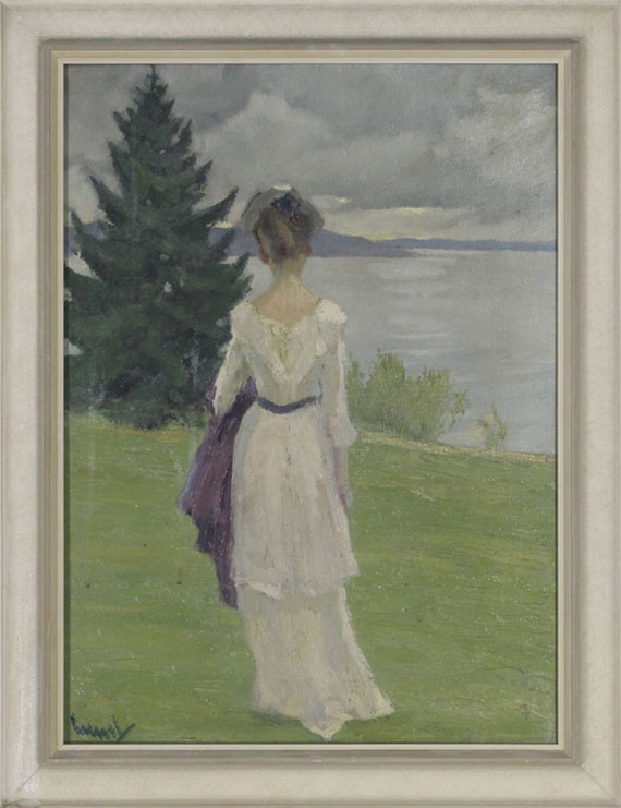 Edward Cucuel - Nach dem Regen - Rahmenbild