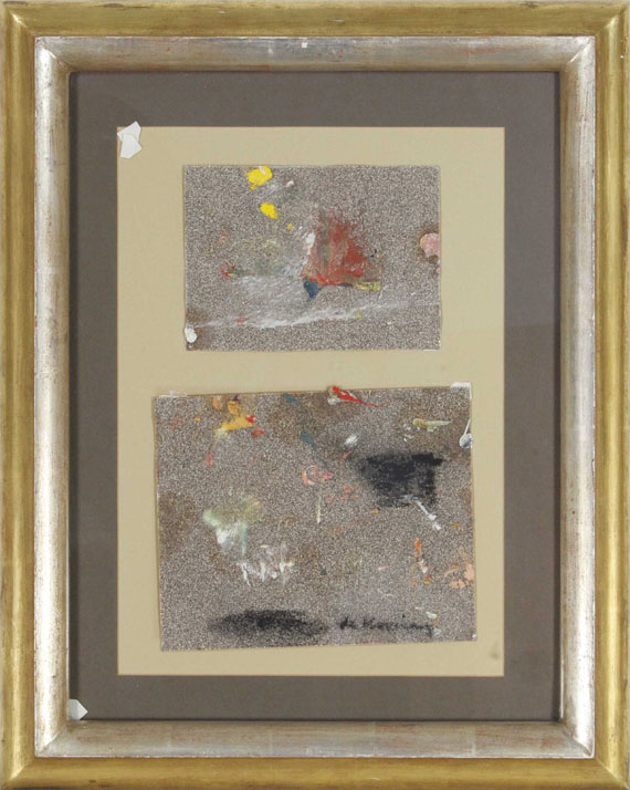 Willem de Kooning - Ohne Titel (2 Blätter) - Rahmenbild