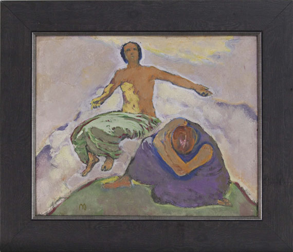 Koloman Moser - Trauer und Hoffnung - Rahmenbild