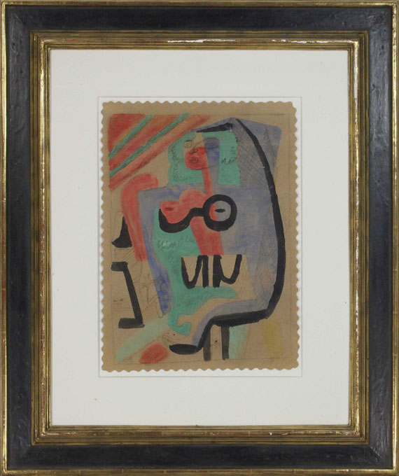  Le Corbusier - Ozon, femme assise - Rahmenbild