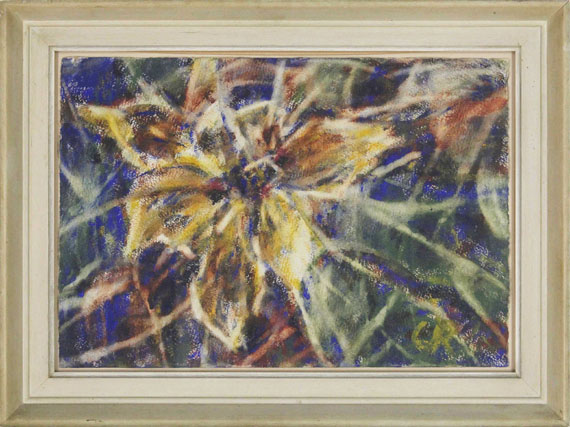 Christian Rohlfs - Gelbe Magnolie - Rahmenbild