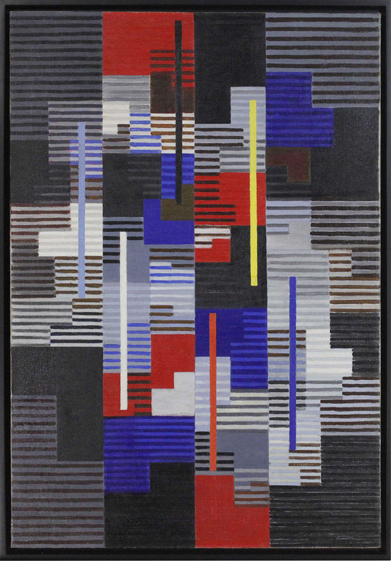 Adolf Richard Fleischmann - Composition #41 - Rahmenbild