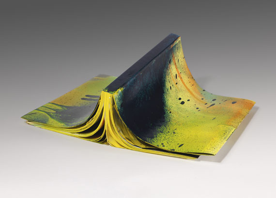 Katharina Grosse - Ohne Titel (bemalte Parkett-Ausgabe) - Weitere Abbildung