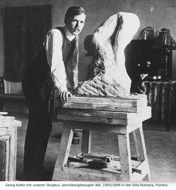 Georg Kolbe - Vornübergebeugter Akt - Weitere Abbildung