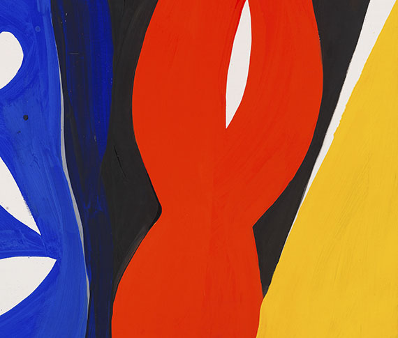 Ernst Wilhelm Nay - Streifen - Weitere Abbildung