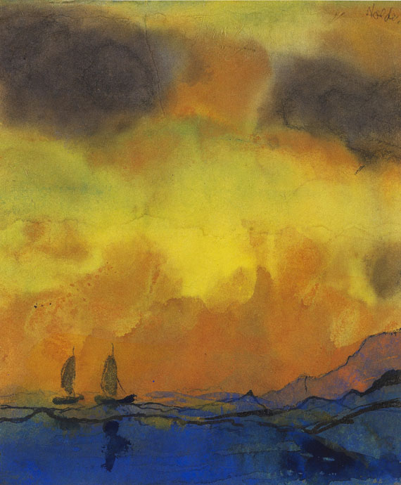 Emil Nolde - Segler, 1935