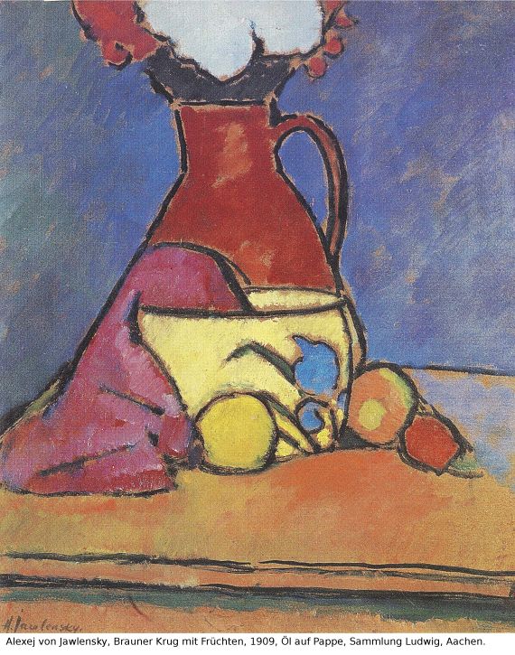 Alexej von Jawlensky - Der gelbe Topf - Weitere Abbildung