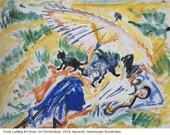 Ernst Ludwig Kirchner - Haus auf der Staffel - Weitere Abbildung