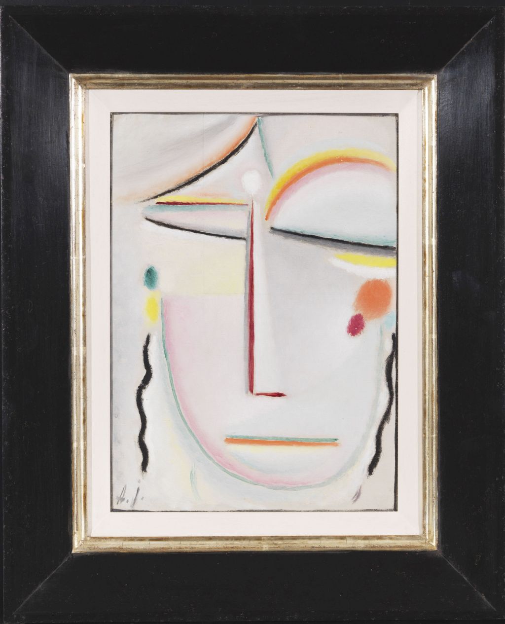 Jawlensky - Abstrakter Kopf: Erleuchtung II