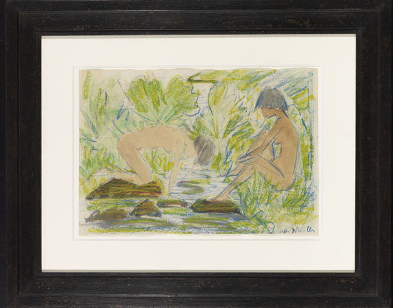 Otto Mueller - Zwei Frauen - Rahmenbild