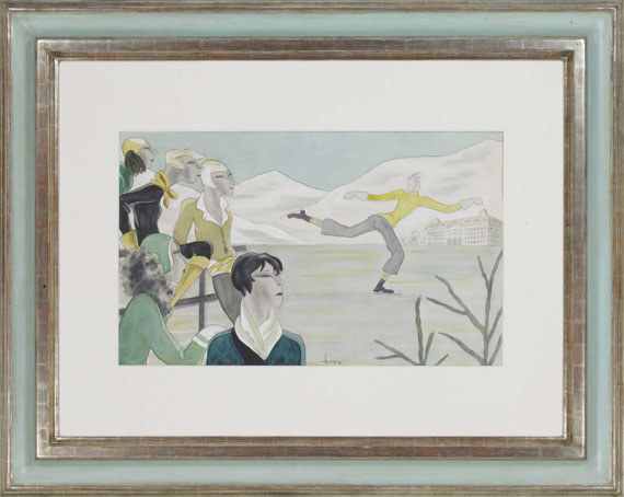  Dodo (d. i. Dörte Clara Wolff) - Eislaufkunst - Rahmenbild