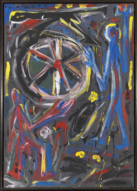 A. R. Penck (d.i. Ralf Winkler) - Rock 5 - Rahmenbild