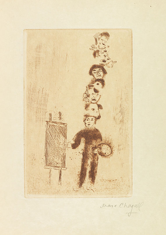 Marc Chagall - Les sept péchés capitaux - Weitere Abbildung