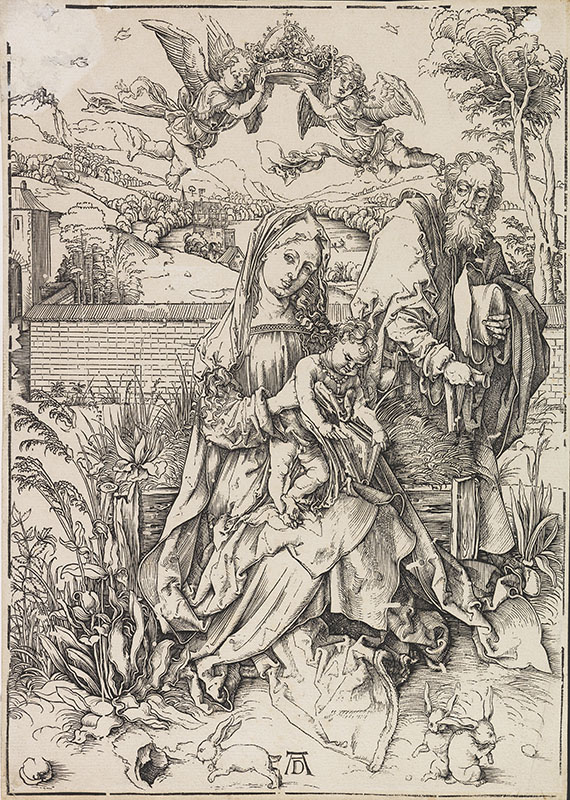 Albrecht Dürer - Die Hl. Familie mit den Hasen