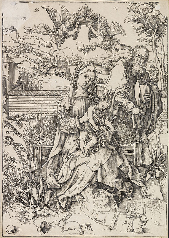 Albrecht Dürer - Die Hl. Familie mit den Hasen