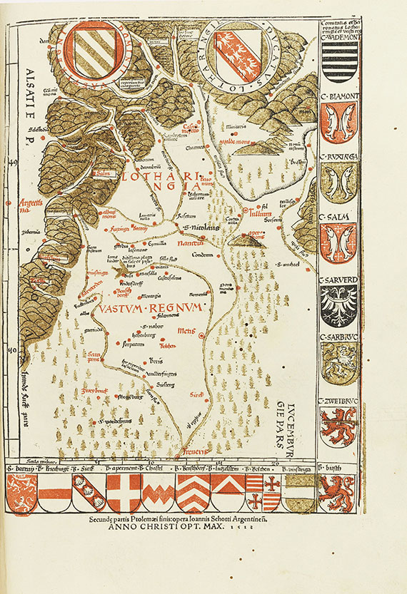 Claudius Ptolemaeus - Geographie (Straßburg, Schott) - Weitere Abbildung