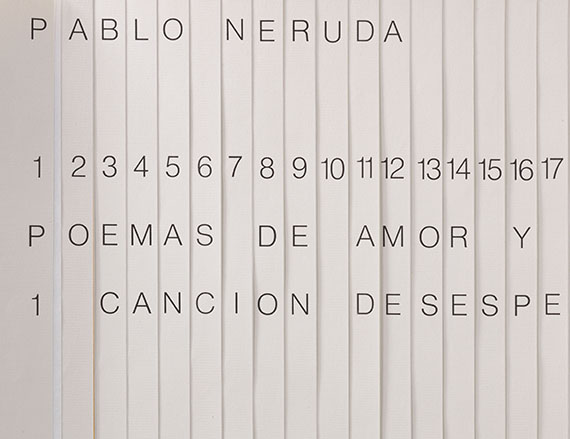  Kaldewey Press - Neruda: Poemas de amor - Weitere Abbildung